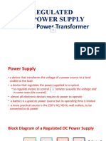 Regulated DC Power Supply Part 1