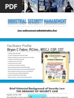 Industrial Security Management For Amici