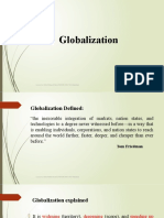 4th Lecture Globalization