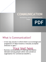 What Is Communication