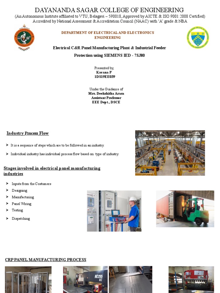 Electrical Panel Manufacturing Process | PDF | Relay | Electrical ...