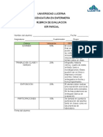 Rubrica Parcial