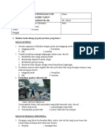 Soal Pat Kelas 6 Tema 8