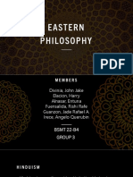 Group 3 Report Eastern Philosophy