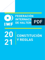 IWF - Constitution As of 29 Aug 2021 - Modified On 30 Jan 2022 - ESP