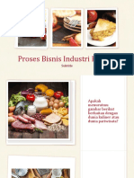 Proses Bisnis Industri Kuliner