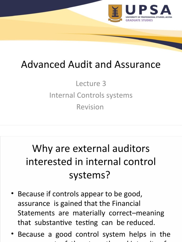 Audit 2 l2 Test of Controls | PDF | Internal Control | Credit Card
