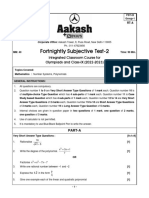 FST-2A (CBSE - G-1) IX Maths (19-06-2022)