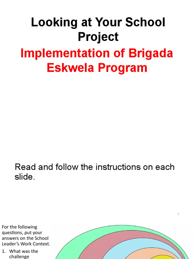 Brigada Eskwela Program Overview | PDF | Microsoft Power Point ...