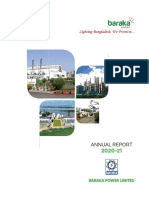 Baraka Power Limited Annual Report 20 21