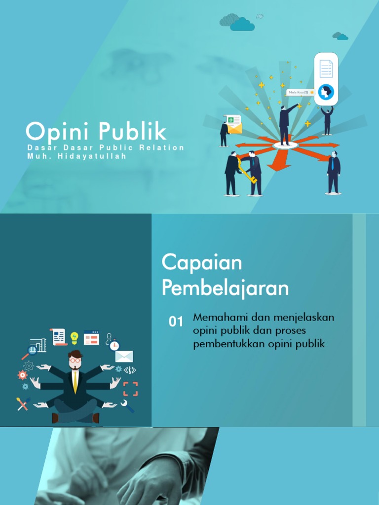 Pertemuan 6 - Opini Publik | PDF | Karier & Perkembangan | Politik