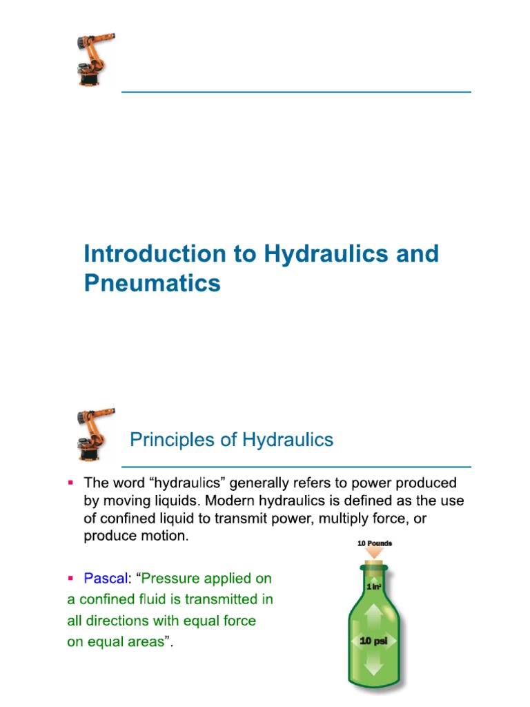 Hydraulic and pneumatics PDF