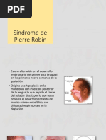 Revisión del Síndrome de Pierre Robin | PDF | Apnea | Apnea del sueño