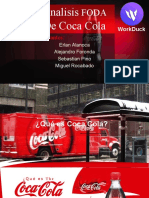 Analisis FODACoca Cola