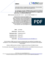 The Peroxisome Proliferator-Activated Receptor (PPAR) Alpha Agonist Fenofibrate