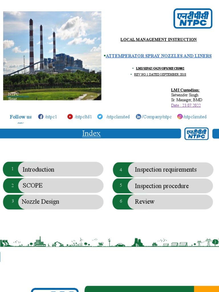 Attemperator Nozzle Inspection Guidelines | PDF | Technology & Engineering