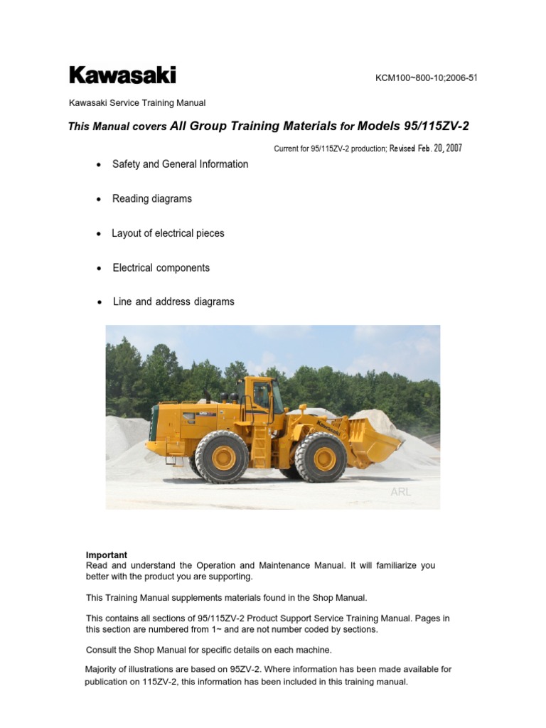 KCM100 800-Section1 2202007 | PDF | Manual Transmission