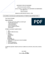 2 TRABALHO DE CAMPO BIOLOGIA EVOLUTIVA- 4 ANO