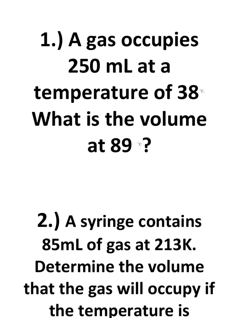 Charles Law Problem Solving PDF