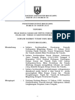 Perbup 6 2015 Perubahan Atas Peraturan Bupati Magelang Nomor 50 Tahun 2010 Tentang Nilai Harga Dasar Air Untukpenghitungan Pajak Air Tanah Di Kabupaten Magelang