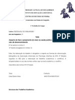 DRAFT DE TEMAS DE 2 TRABALHOS DE CAMPO 4 ANO 2023