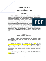 Ako Balikbayan Constitution
