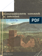 Dutu Dimensiunea Umana A Istoriei 1986