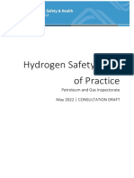 DRAFT Hydrogen Safety Code of Practice