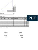 Formular Nr. 012 Tabel Probe Produse-Obiective