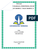 Pendidikan Bahasa Indonesia Di SD - Aynun Chabibi - NIM 858731164 - Modul 7 Dan Modul 9