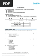 SQL Assessment Questions With Hints Repaired