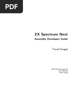 ZX Next Dev Guide r3 | PDF | Microprocessor | Input/Output