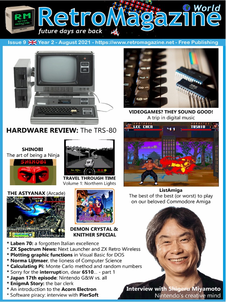 RetroMagazine Issue 9 Overview | PDF | Information And