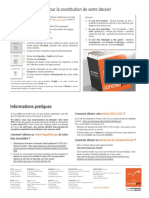 Liste Des Documents A Transmettre