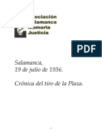 Cronica Del Tiro de La Plaza