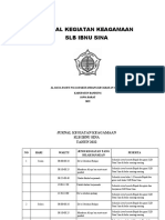 Jadwal Kegiatan Keagamaan