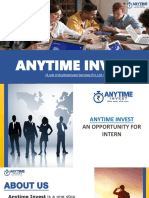 Anytime Invest Internship