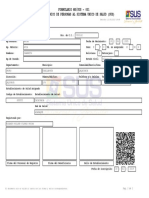 Formulario Ms/Sus - 001 Registro Unico de Personas Al Sistema Unico de Salud (Sus)