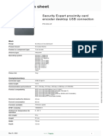 EcoStruxure™ Security Expert - PRX-ENC-DT