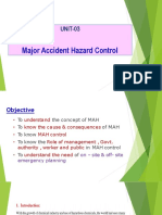 Unit 3 - Major Accident Hazard Control.