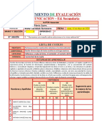 5° A Instrumento de Evaluación Sesión 5 - Exp 2 Comunicación