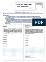 Sec 5º Exa - IV Bim Aritmética.