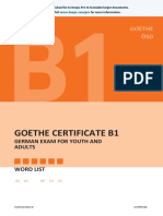 Goethe Zertifikat B1 Wortliste (001 030) en US