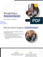 Q1M2 - Recognize A Potential Market