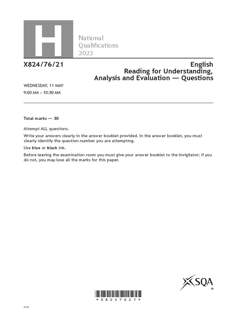 Nh english reading for understanding analysis and evaluation
