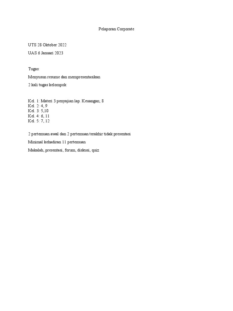 Notulen Diskusi Pelaporan Korporate PDF