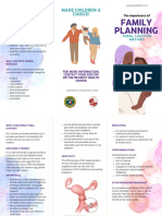 Family Planning Tubal Ligation Leaflet