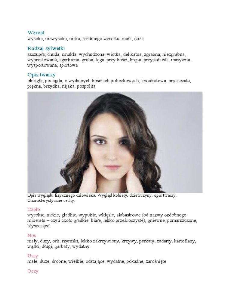 Describing People | PDF
