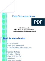 Data Summarization