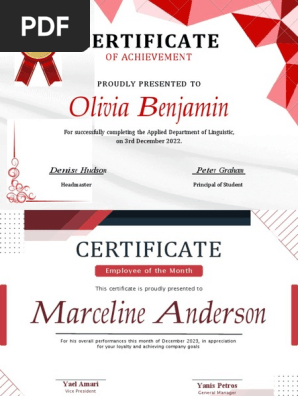 Certificat